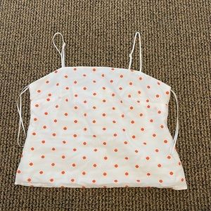 Polka Dot Crop Top